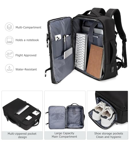 2 pcs PC Aluminum Frame Carry On Luggage Set (2 count)