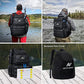 Fishing Tackle Backpack with Rod Holders