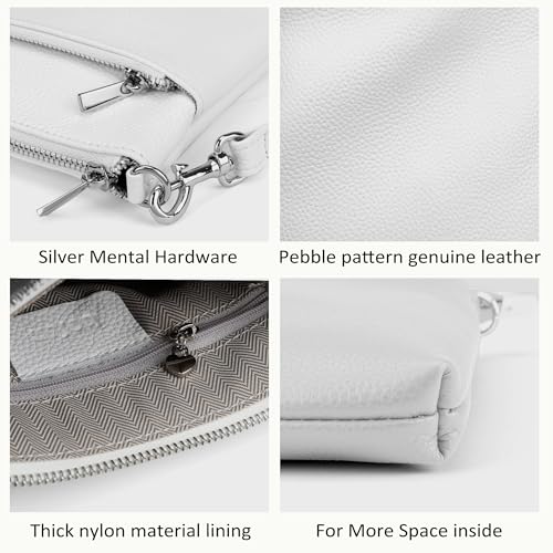 Genuine Leather Small Crossbody Bags for Women Travel Leather Purse