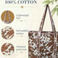 100% Cotton Quilted Tote Bag For Women