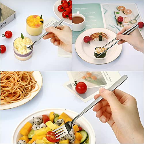 Travel Utensils with Case (4 Count)