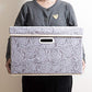 Large Storage Boxes with Lids [5 (5 Count)