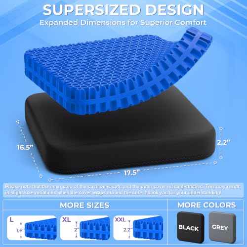 Gel Seat Cushion for Long Sitting
