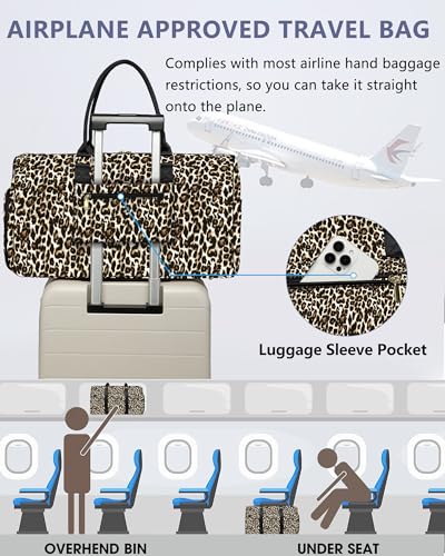 Women Weekender Travel Duffle Bag