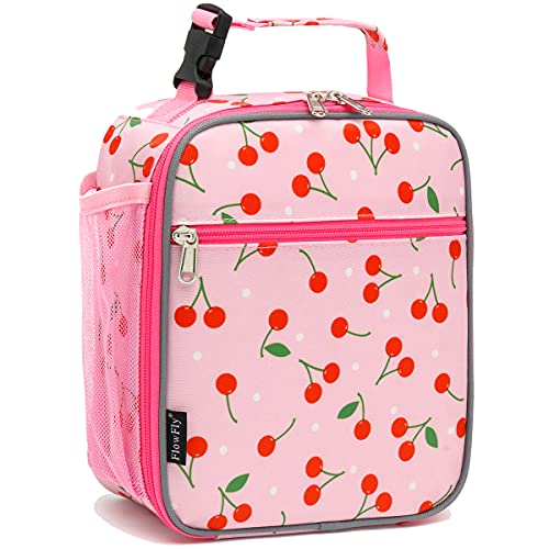 Kids Lunch box Insulated Soft Bag Mini Cooler Back to School Thermal Meal Tote Kit for Girls