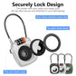 Compatible with Apple AirTag Secure Lock with Wire Cable