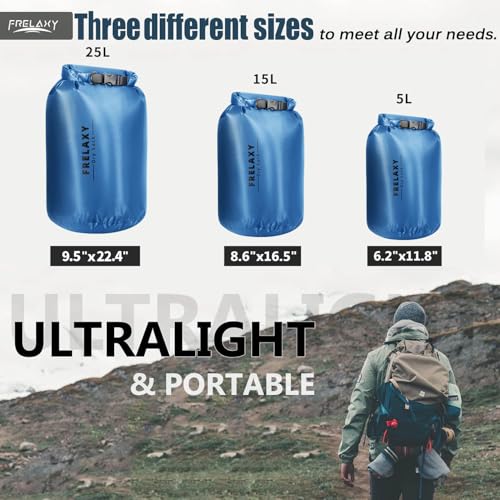 Waterproof Dry Bag 3 Pack (3 Count)