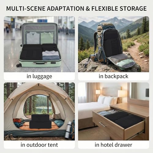 4 Piece Compression Packing Cubes for 3 (4 Count)