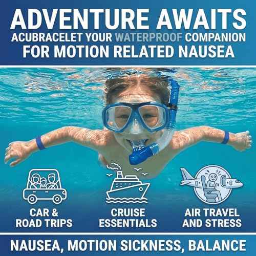 Waterproof Motion Sickness Wristbands for Kids