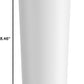 Meoky 24 oz Travel Coffee Mug with Leak-proof Lid, Stainless Steel Insulated Coffee Tumbler, Keeps Hot for 8 Hours or Cold for 24 Hours, Fits in Car Cup Holder (Ivory)
