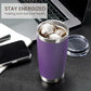 20oz Tumbler 4 Pack Double Wall Vacuum Insulated Travel Mug Bulk (4 Count)