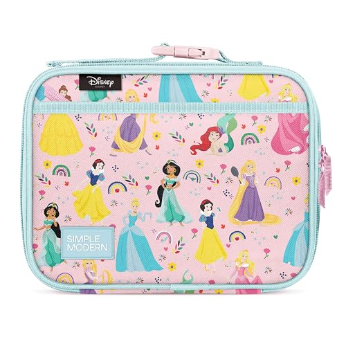 Disney Princess Kids Lunch Box & Insulated School Lunch Bag