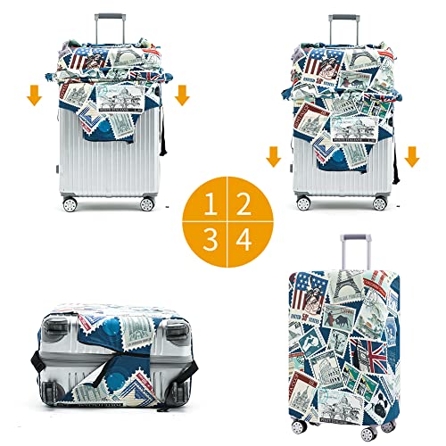 Travelkin Suitcase Covers For Luggage Tsa Approved Luggage Covers Protector