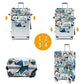 Travelkin Suitcase Covers For Luggage Tsa Approved Luggage Covers Protector
