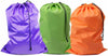 Extra Large Laundry Bag Travel Laundry Bags with Drawstring Closure, Large Dirty Clothes Bag 30"x40" Fit a Laundry Basket or Clothes Hamper for college, dorm and apartment dwellers 3 Pack Mixed Color