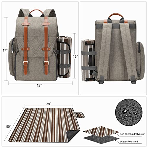 Picnic Backpack for 4 Person w