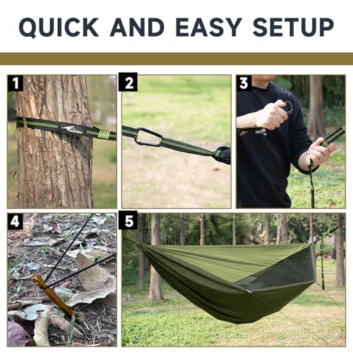 Camping Hammock with Mosquito Net