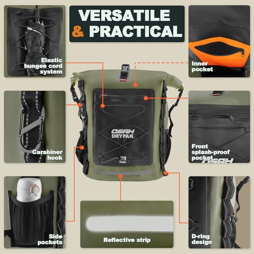 Waterproof Backpack Dry Bag 35L