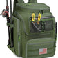 45L Fishing Backpack with Rod Holders & Built