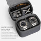 2 Watch Travel Case Storage Organizer for 2 Watches