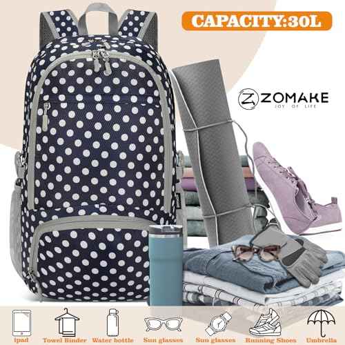 Lightweight Packable Backpack 30L