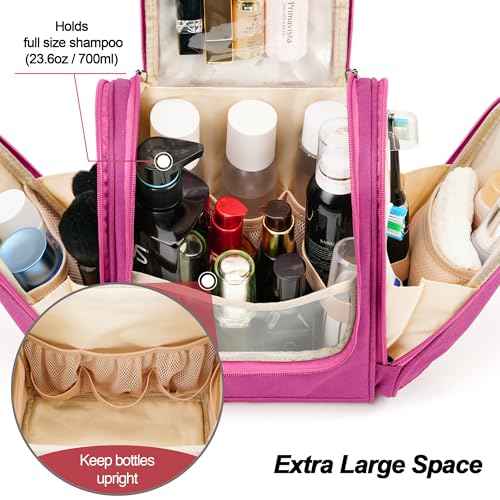 Hanging Travel Toiletry Bag for Women and Men