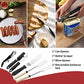 Portable Camping Kitchen Utensil Set (27 Count)