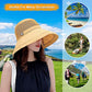 Women Summer Wide Brim Sun Hat Bucket Fishing Hats UV Protection