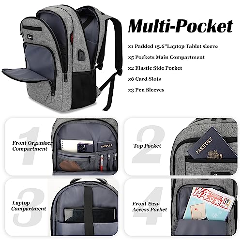 Travel Laptop Backpack for men women
