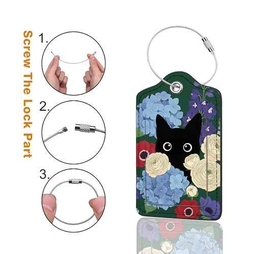 2 Pack Luggage Tag for Suitcase (9.99 Count)