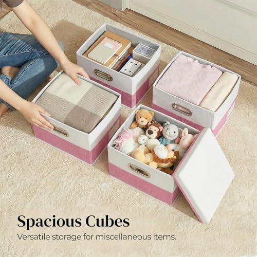 Storage Bins with Lids [3 (3 Count)