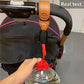 Baby Stroller Hooks Bag Hooks for Hanging Diaper Bags Multipurpose Hooks for Grocery Shopping Bags Premium Vegan Leather Pram Straps 2 Pcs (2 Count)