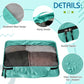 5 Pcs Packing Cubes for Suitcase Large Travel Cubes Carry on Luggage Organizer Bags for Clothes Accessories (5 Count)