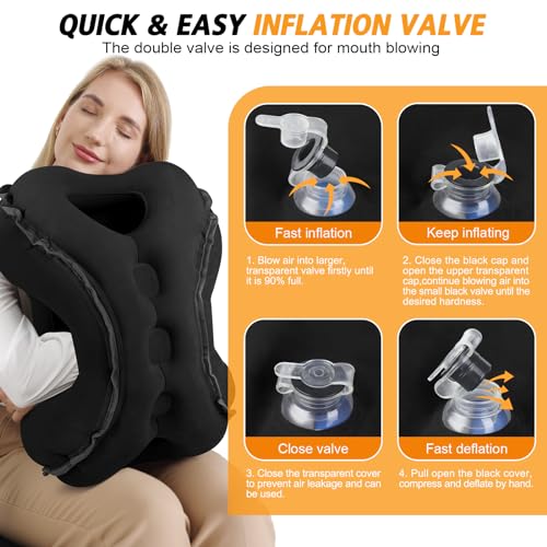 Inflatable Travel Pillow