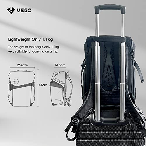 Black Snipe 16L Camera Backpack for DSLR