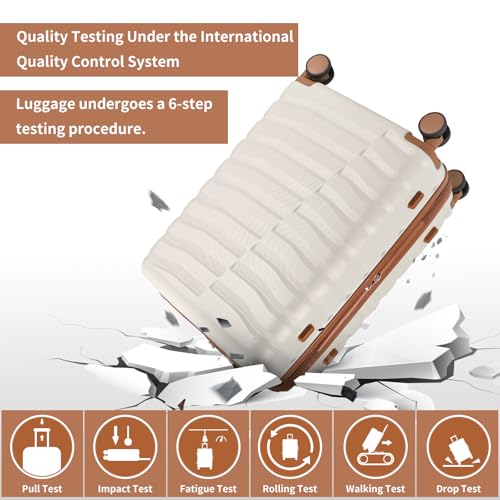3 Piece Hardshell Travel Luggage Set (3 Count)