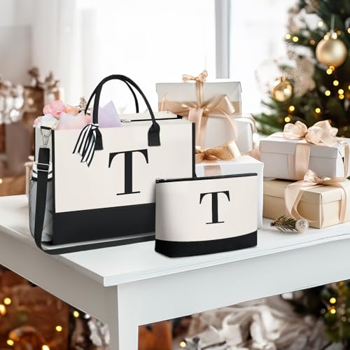 Personalized Initial Tote Bag