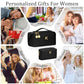 Initial Makeup Bag Personalized Gift for Women Teen Girls