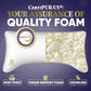 Queen 4 Pack Memory Foam Pillow (4 Count)