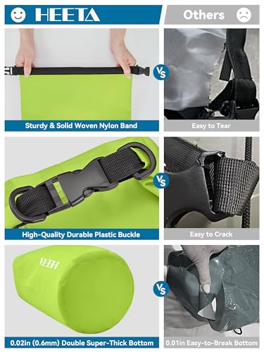 Waterproof Dry Bag Backpack with Emergency Whistle