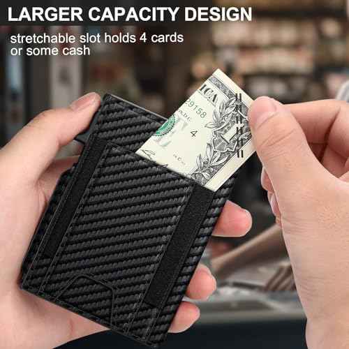 Wallet for Men Wallet with Slim Pop Up Card Holder 9