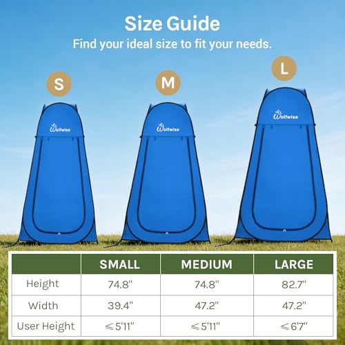Pop Up Shower Tent for Camping Essentials