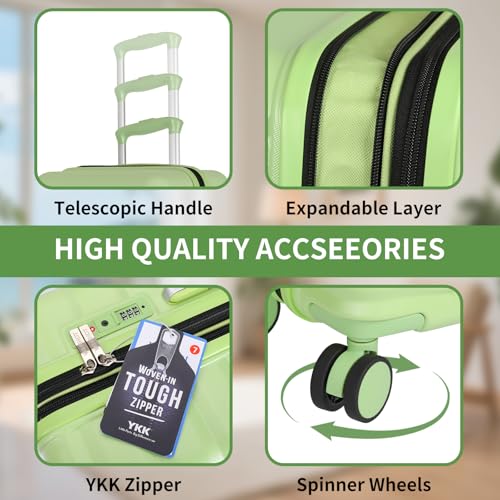 5 Piece Hardside Luggage Set (5 Count)