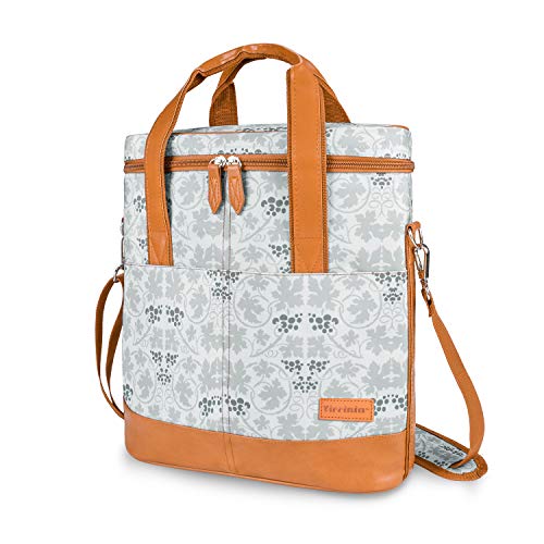 3 Bottle Wine Cooler Bag Carrier for Travel
