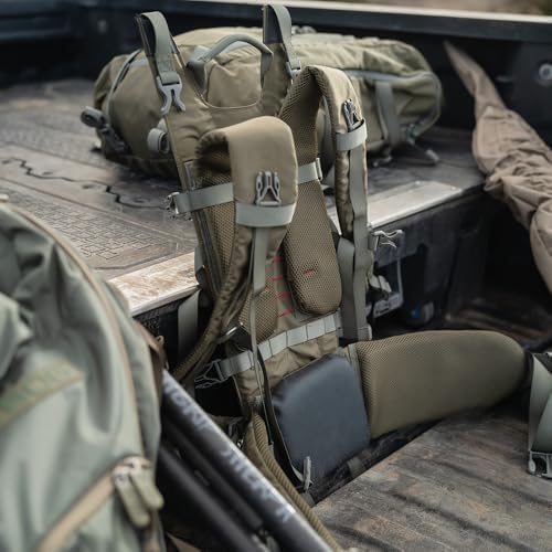 BOG Inception Backpack Frame and Helix Pack with Lightweight Design, YKK Zippers, Durable Build for Hunting, Backpacking