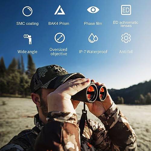 Premium ED HD Binoculars 8x42 for Adults