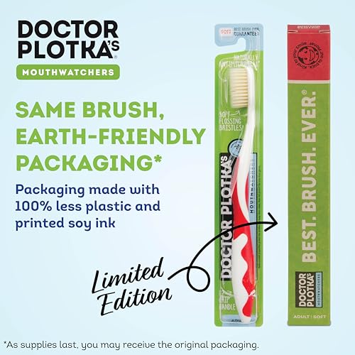Soft Flossing Manual Toothbrush (4 Count)
