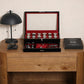 12 Slot Piano Black Watch Box with Valet Drawer