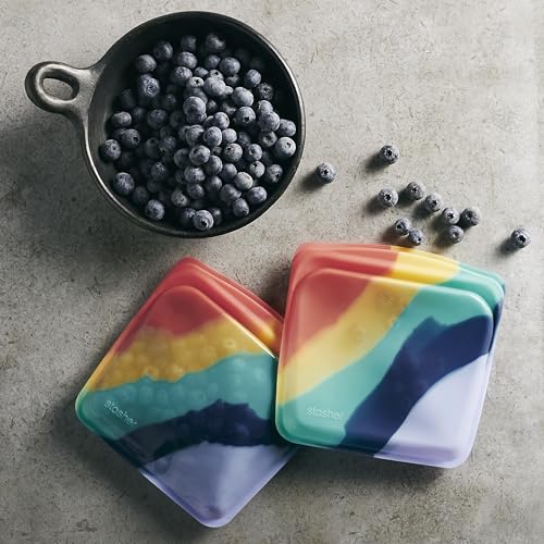Silicone Reusable Food Storage Bags (6 Count)