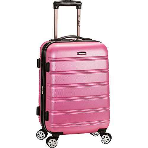Melbourne Lightweight Expandable Hardside Spinner Wheel Luggage in Pink